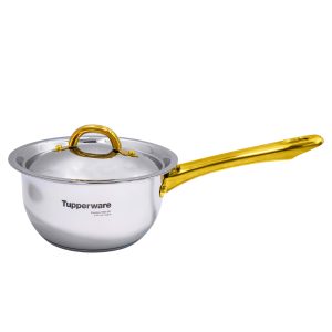 SAUCE PAN TUPPERWARE CU MÂNER AURIT 16CM 1,5L